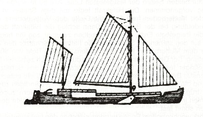 Typowa barka oberlandzka